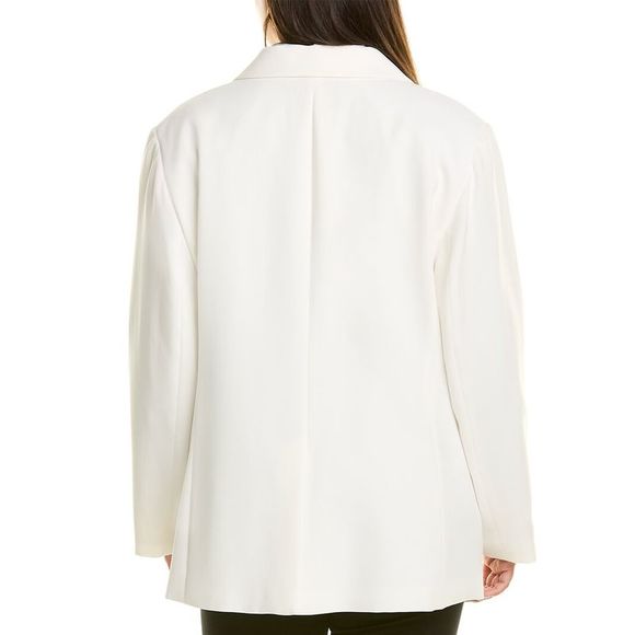 Lafayette 148 New York Womens Plus Frey Blazer - Picture 2 of 3